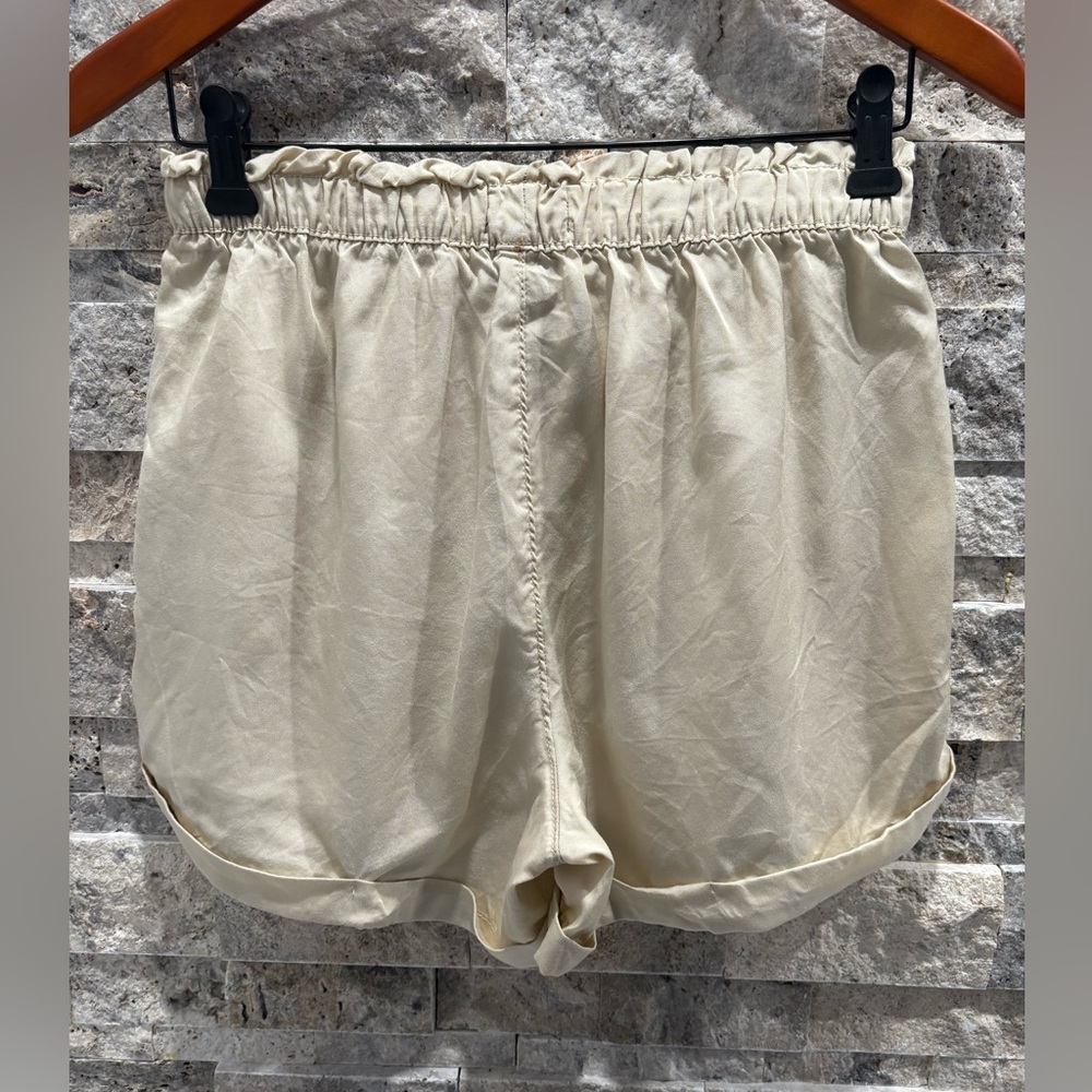Streetwear Society Beige Cargo Shorts size M - Picture 4 of 5